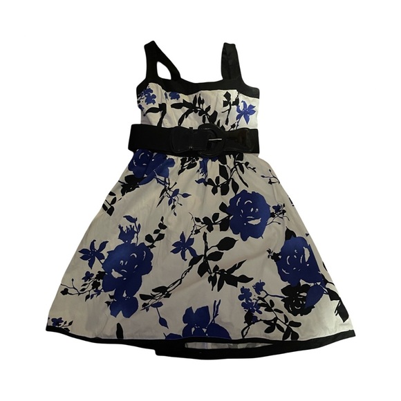 Retro style floral sundress by Corey P women’s‎ size 6 - Picture 1 of 2